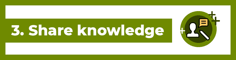 Share knowledge Share Knowledge